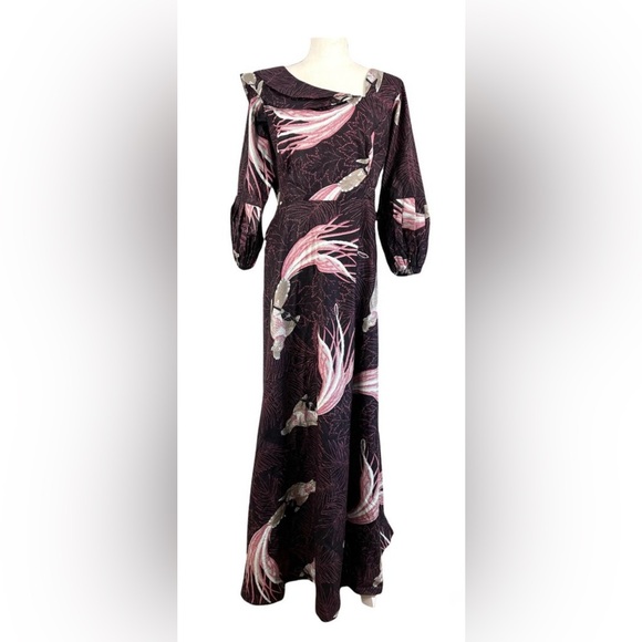 Vintage Dresses & Skirts - 💜Vintage 60’s/70’s bird of paradise gown